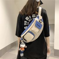 Lässige Japanische Kleine Brusttasche Im Neuen Stil Einschulterige Sportgürteltasche Für Studenten main image 5