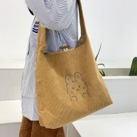 Autumn Winter Large-capacity Bag Female 2021 New Cartoon Bear Bucket Bag Wholesale main image 1