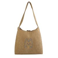Autumn Winter Large-capacity Bag Female 2021 New Cartoon Bear Bucket Bag Wholesale main image 6