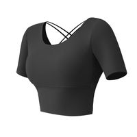 2020 New Cross-border Gather Shockproof Sports Bra Women's Nude Skin-friendly Back-shaping Running Fitness Yoga Underwear sku image 9