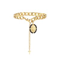 Jewelry Bracelet Handmade Beaded Pendant Bracelet Stained Glass Bracelet sku image 6