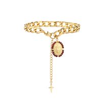 Jewelry Bracelet Handmade Beaded Pendant Bracelet Stained Glass Bracelet sku image 7