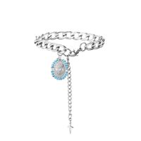 Jewelry Bracelet Handmade Beaded Pendant Bracelet Stained Glass Bracelet sku image 13