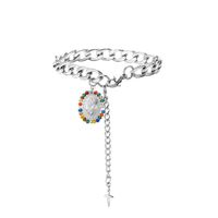 Jewelry Bracelet Handmade Beaded Pendant Bracelet Stained Glass Bracelet sku image 18