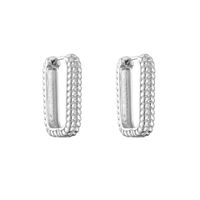 Jewelry Geometric Earrings Micro-inlaid Zircon Fashion Earrings Jewelry sku image 2