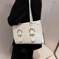 Bolsos Retro De Gran Capacidad 2021 Nuevo Estilo Coreano Popular Bolso De Un Hombro Mediados De La Antigüedad Bolso De Mano Casual De Las Mujeres sku image 1