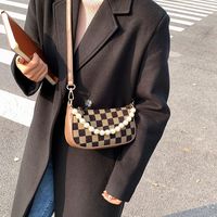 Large-capacity Women's Bags Autumn And Winter 2021 New Trendy Plaid Tote Bag sku image 2
