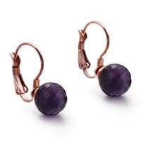 Fashion Geometric Stainless Steel No Inlaid 18K Gold Plated Earrings sku image 3
