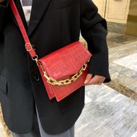 Popular New Fashion Chain Handbags Wide Shoulder Straps Rhombus Single Shoulder Messenger Bag main image 5