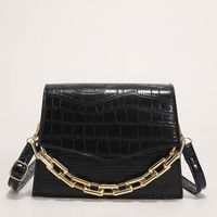 Popular New Fashion Chain Handbags Wide Shoulder Straps Rhombus Single Shoulder Messenger Bag main image 6