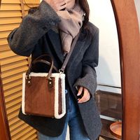 High-end Frosted 2021 New Autumn And Winter Fashion Trendy Messenger Square Bag main image 1