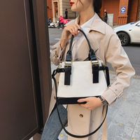 2021 Autumn And Winter New Trendy Wild One-shoulder Messenger Canvas Fashion Handbag main image 5