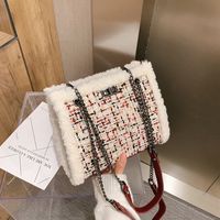 Fashion Furry New High-end Trendy Explosive Chain Shoulder Bag main image 1