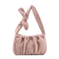 Plush Autumn And Winter New Trendy All-match Messenger Chain Fashion One-shoulder Cloud Bag sku image 2