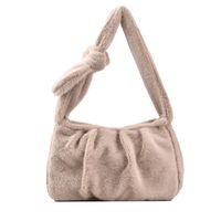Plush Autumn And Winter New Trendy All-match Messenger Chain Fashion One-shoulder Cloud Bag sku image 4