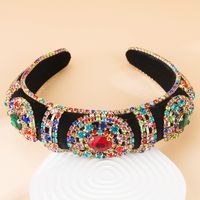 Velvet Gorgeous Sponge Colored Diamond Headband Wholesale main image 4