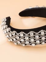 Baroque Autumn And Winter New Diamond Fabric Headband Wholesale main image 5