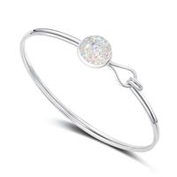 New Product Imitation Natural Stone Diamond Cluster Adjustable Bracelet Wholesale main image 6