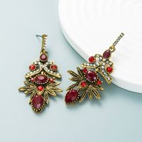 Retro Ethnic Style Diamond Earrings Fashion Long Style Earrings main image 3