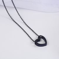 Fashion Simple Hollow Heart Clavicle Chain Wholesale main image 3