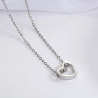 Fashion Simple Hollow Heart Clavicle Chain Wholesale main image 4