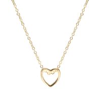 Fashion Simple Hollow Heart Clavicle Chain Wholesale main image 6