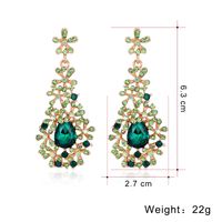 New Simple Stained Glass Rhinestone Earrings Fashion Earrings Wholesale main image 3
