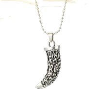 European And American Punk Necklace Wolf Tooth Necklace Dog Tooth Pendant main image 6