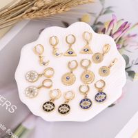 Fashion Geometric Plating Stainless Steel No Inlaid 18K Gold Plated Earrings main image 1