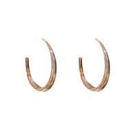 European And American Style Big Circle New Simple Earrings main image 6