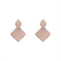 Copper Micro-inlaid Zircon Full Pearl Pendant Earrings Korean Earrings main image 6