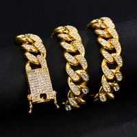 Extra Large Cuban Link Chain 19mm Thickening Bolding Hip Hop Hiphop Street Men's Necklace 2021 Personalized New main image 2