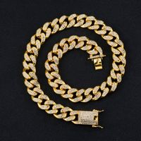 Extra Large Cuban Link Chain 19mm Thickening Bolding Hip Hop Hiphop Street Men's Necklace 2021 Personalized New main image 3