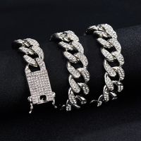Extra Large Cuban Link Chain 19mm Thickening Bolding Hip Hop Hiphop Street Men's Necklace 2021 Personalized New main image 4