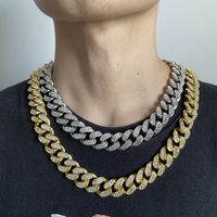 Extra Large Cuban Link Chain 19mm Thickening Bolding Hip Hop Hiphop Street Men's Necklace 2021 Personalized New main image 5