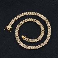 Cuban Necklace Female Men's Fashion Ins Cold Style Hip Hop New Trending Fashion Trendy Clavicle Chain 9mm main image 3