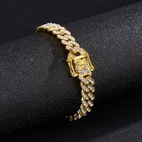Cuban Necklace Female Men's Fashion Ins Cold Style Hip Hop New Trending Fashion Trendy Clavicle Chain 9mm main image 4