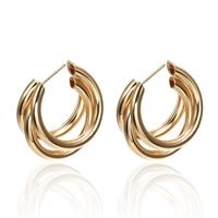 Simple Style Geometric Plating Alloy No Inlaid Earrings sku image 5