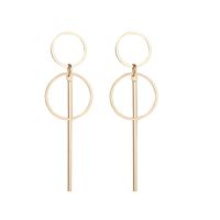Simple Style Geometric Plating Alloy No Inlaid Earrings sku image 3