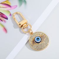 Creative Devil's Eye Keychain Blue Eyes Key Ring Handbag Pendant Oil Dripping Eyes Door Latch Cross-border Sold Jewelry sku image 8