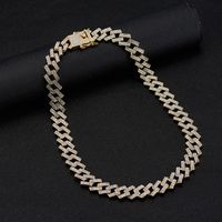European And American Hip Hop 15mm Wide Cuban Chain Necklace sku image 5