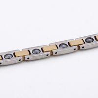 Einfacher Stil Geometrisch Titan Stahl 18 Karat Vergoldet Keine Intarsien Armbänder In Masse main image 6