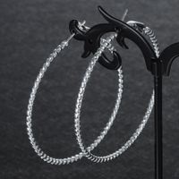 Women's Retro Big Circle Alloy Earrings main image 3