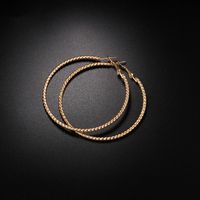 Women's Retro Big Circle Alloy Earrings main image 6