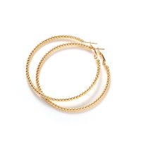 Women's Retro Big Circle Alloy Earrings main image 8