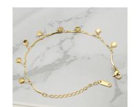 Simple Personality Titanium Steel 18k Gold Plated Small Shell Bracelet Wholesale main image 6