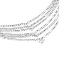 Nuevo Collar Retro Exagerado Cadena De Clavícula Collar De Diamantes De Imitación De Múltiples Capas main image 5