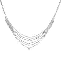 Nuevo Collar Retro Exagerado Cadena De Clavícula Collar De Diamantes De Imitación De Múltiples Capas main image 6