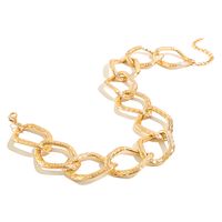 Jewelry Hip Hop Geometric Large Gold Chain Exaggerated Retro Thick Chain Necklace main image 6