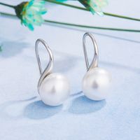 Korean Version New Trendy Temperament Pearl Earrings Simple Wild Earrings Jewelry main image 4